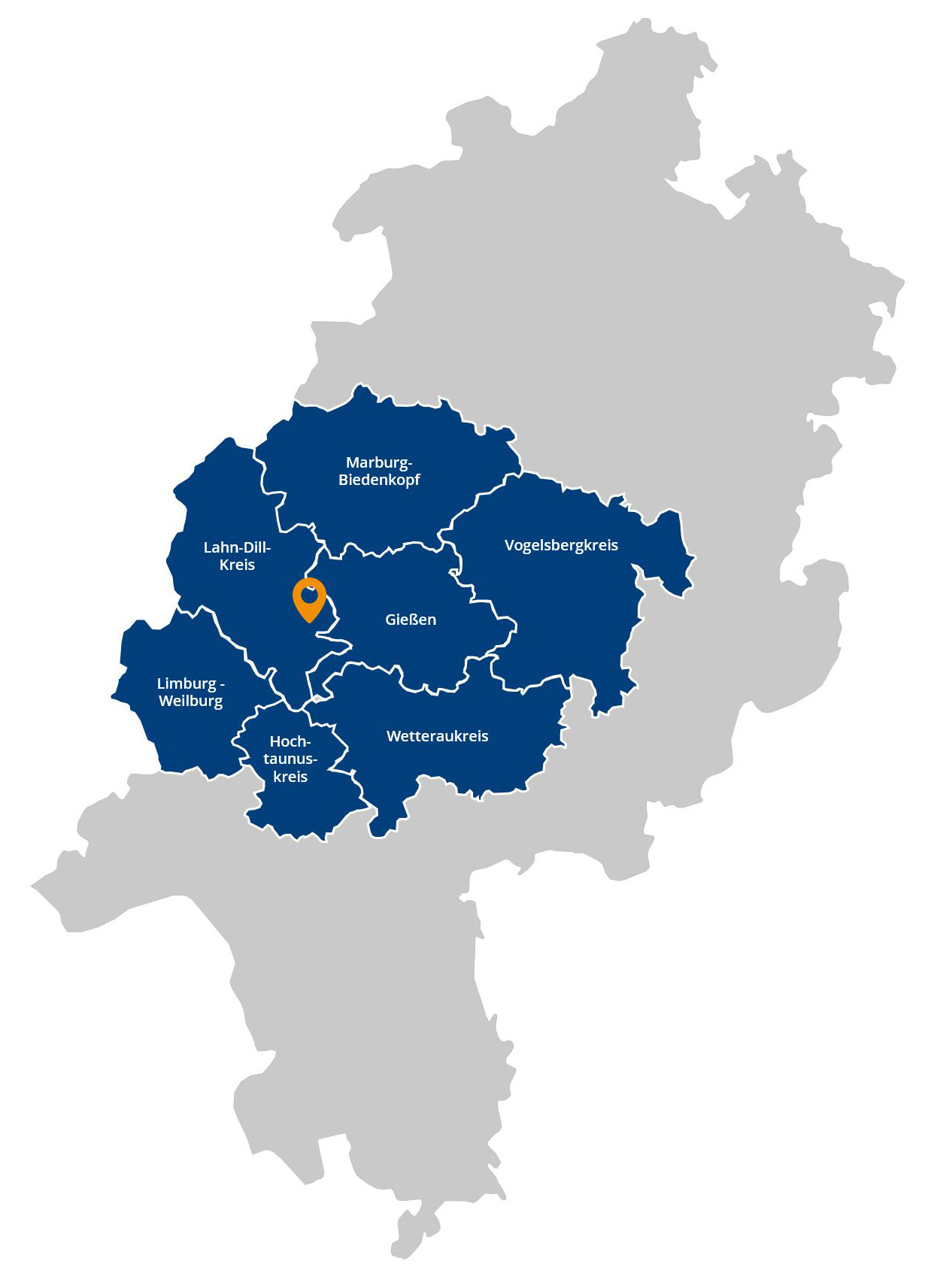 Schaaf und Sames - Hessen Karte Gonder